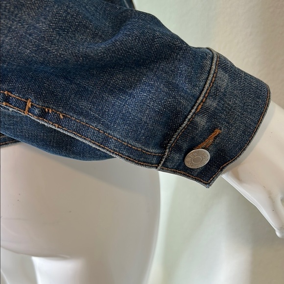 J. Crew Dark Blue Denim Jacket - Picture 5 of 8